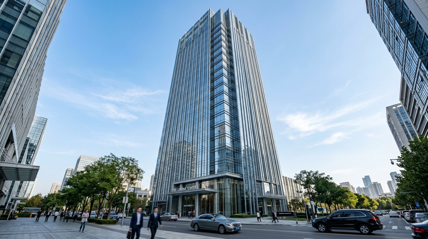 Edificio corporativo moderno diseñado por Geoconstructo